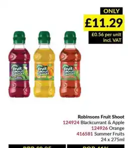 Musgrave MarketPlace Robinsons Fruit Shoot offer