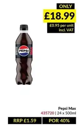 Musgrave MarketPlace Pepsi Max offer