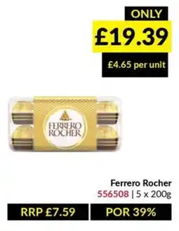 Musgrave MarketPlace Ferrero rocher offer