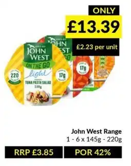 Musgrave MarketPlace John West tuna pasta salad offer