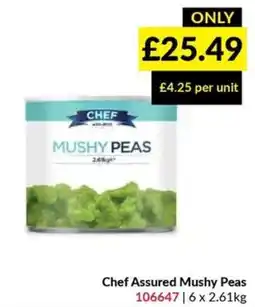 Musgrave MarketPlace Chef assured mushy peas offer