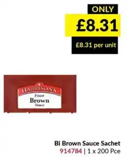 Musgrave MarketPlace Harrison's finest brown sauce offer