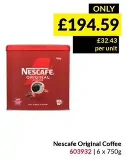 Musgrave MarketPlace Nescafe original coffee offer