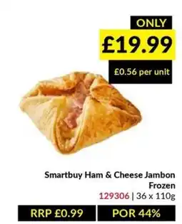 Musgrave MarketPlace Smartbuy ham & cheese jambon offer