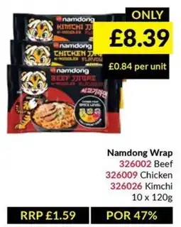 Musgrave MarketPlace Namdong Wrap offer