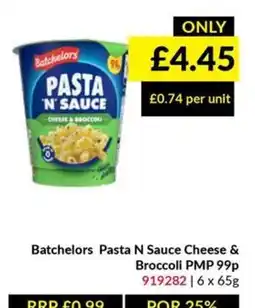 Musgrave MarketPlace Batchelors Pasta N Sauce Cheese & Broccoli offer