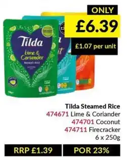 Musgrave MarketPlace Tilda Steamed Rice offer