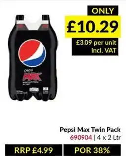 Musgrave MarketPlace Pepsi Max Twin Pack offer