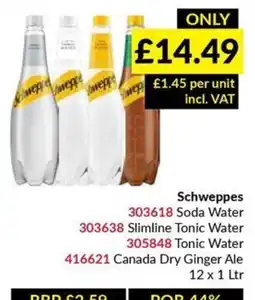Musgrave MarketPlace Schweppes Soda Water offer
