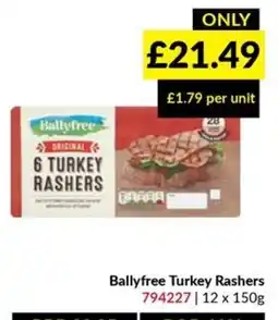 Musgrave MarketPlace Ballyfree turkey rashers offer
