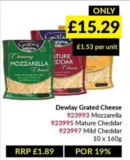 Musgrave MarketPlace Dewlay Grated Cheese offer