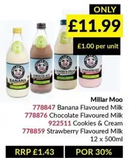Musgrave MarketPlace Millar Moo Flavoured Milk offer