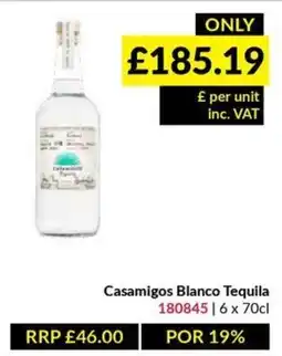 Musgrave MarketPlace Casamigos blanco tequila offer