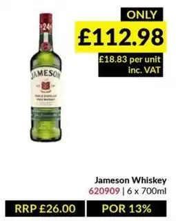 Musgrave MarketPlace Jameson Whiskey offer