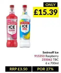 Musgrave MarketPlace Smirnoff ice offer