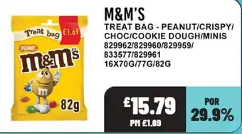 M&M'S treat bag