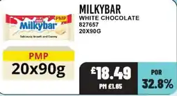 Bestway Milkybar white chocolate offer