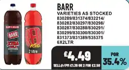 Bestway Barr red cola offer