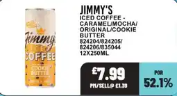 Bestway Jimmy's iced coffee offer