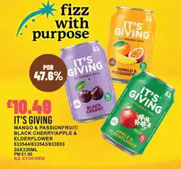 Bestway It's Giving gut friendly soda offer