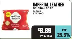 Bestway Imperial Leather original soap offer