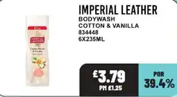 Bestway Imperial Leather bodywash offer