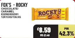 Bestway Fox's rocky chocolate caramel offer