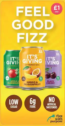 Bestway It's Giving gut friendly soda offer