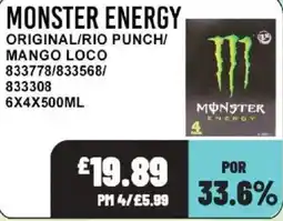Bestway Monster energy offer