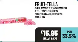 Bestway Fruit-tella strawberry/summer fruits/berry offer