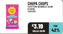 Bestway Chupa Chups cotton bubble gum offer