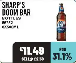Bestway Sharp's doom bar bottles offer