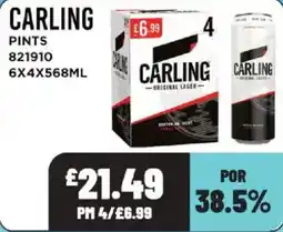 Bestway Carling pints offer