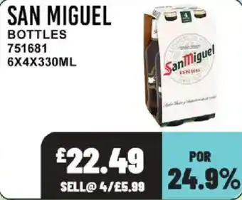 Bestway San Miguel bottles offer