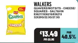 Bestway Walkers Quavers offer