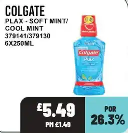 Bestway Colgate plax soft mint cool mint offer