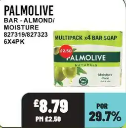 Bestway Palmolive bar almond moisture offer
