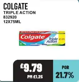 Bestway Colgate triple action offer
