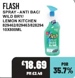 Bestway Flash spray anti bac wild bry lemon kitchen offer