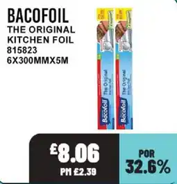 Bestway Bacofoil the original kitchen foil offer