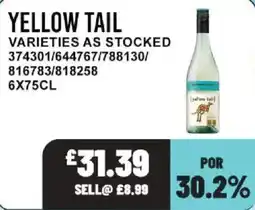 Bestway Yellow tail offer