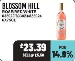 Bestway Blossom Hill rose/red/white offer