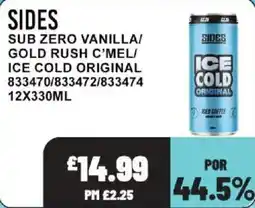Bestway Sides ice cold original offer