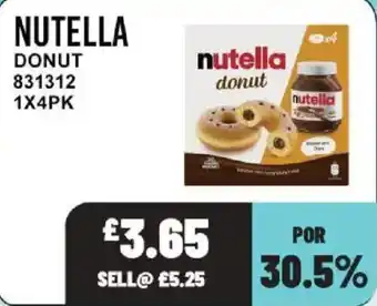 Bestway Nutella donut offer
