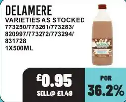 Bestway Delamere chocolate milk offer