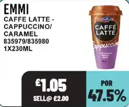 Bestway Emmi caffe latte offer