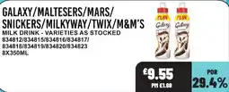 Bestway Galaxy milk drink offer