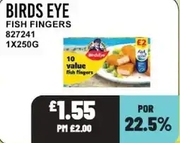 Bestway Birds Eye fish fingers offer