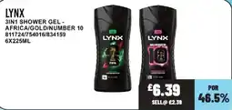 Bestway Lynx 3in1 shower gel offer