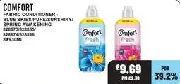 Bestway Comfort fabric conditioner offer